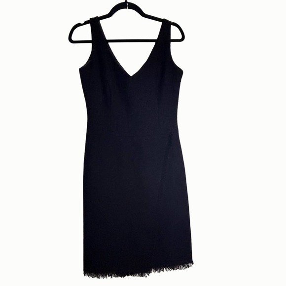 J.Crew Dresses & Skirts - J. Crew Vintage Wool Business Career Black Dress Size 8 Classic Neutral Style